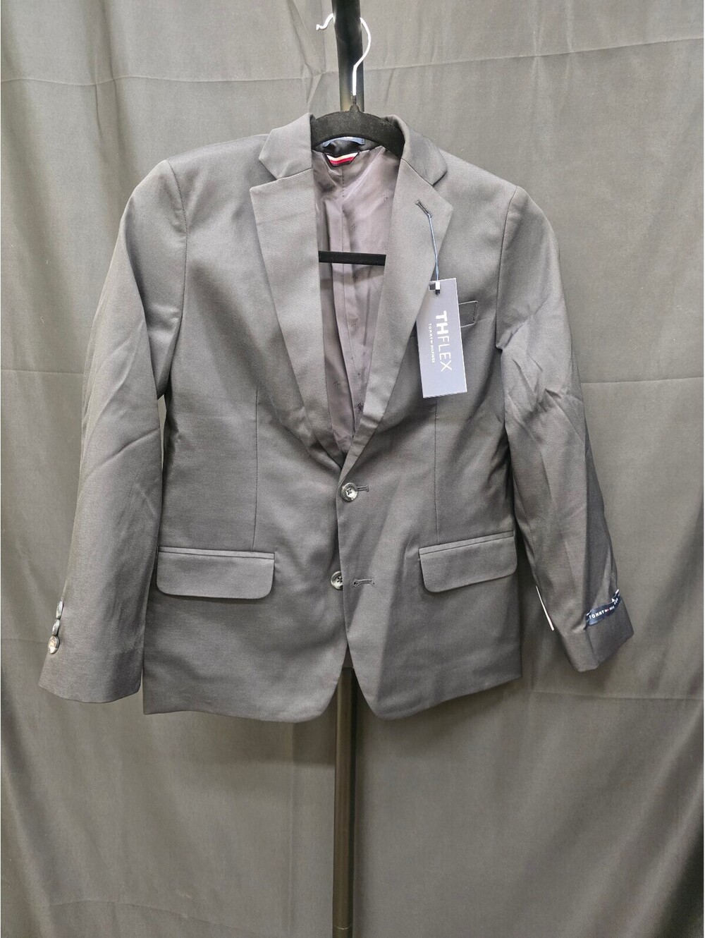 TOMMY HILFIGER BOYS FORMAL 2‑PIECE SUIT SET BLACK SIZE 10